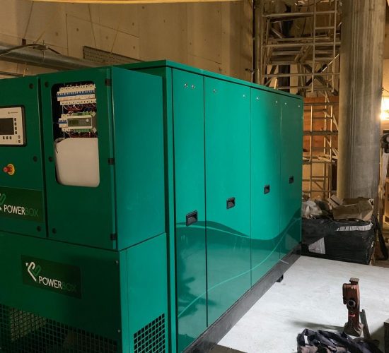 CHP installation in Whitechapel