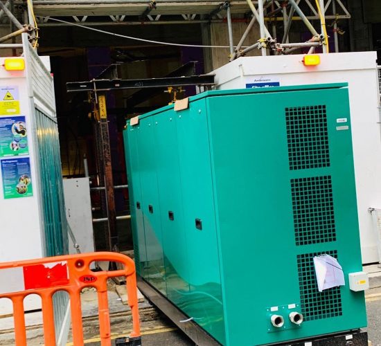 CHP installation in Whitechapel