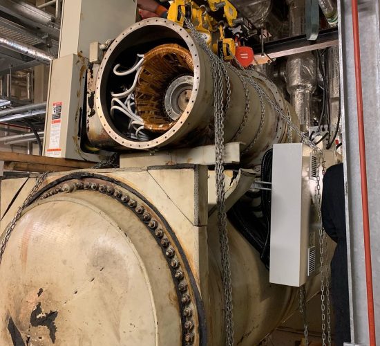 Compressor exchange with extreme Precision MOD